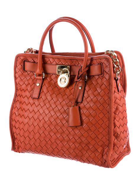 michael kors woven purse|Michael Kors protective bag.